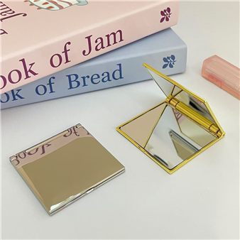 Square flip mirror