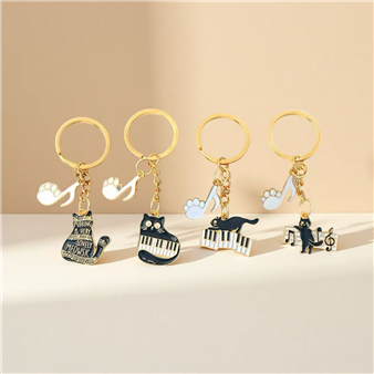 Cat keychain