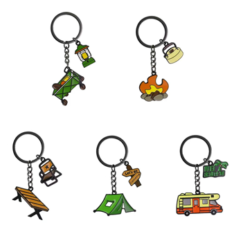 Camping keychain