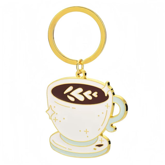 Coffee keychain